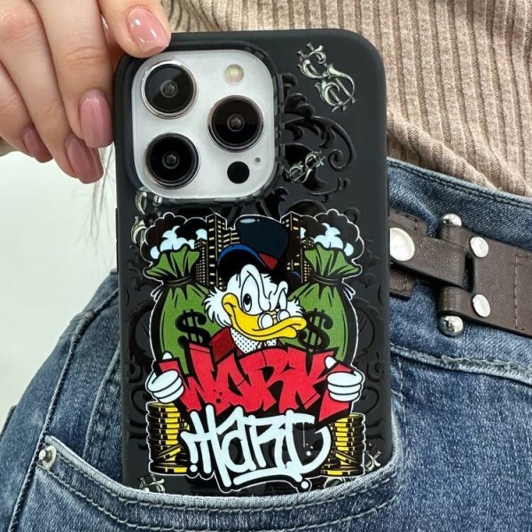 Чехол для iPhone 15 Скрудж Мегаполис