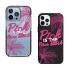 Чехол для iPhone 15 Pink Black