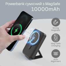 NEWDERY Wireless Power Bank 10000mAh с подставкой 
