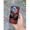 Чехол для iPhone 15 Самурай Луна