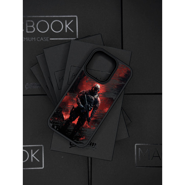 Чехол для iPhone 15 Plus Soldier Red