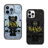 Чехол для iPhone 15 Yellow Kaws