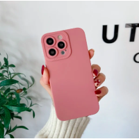 Чехол для iPhone 11 Розовый матовый силикон