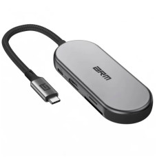 Хаб USB-C ArmorStandart Type-C to HD4K+LAN+PD+2USB+TF/SDcard