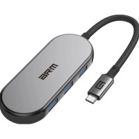 Хаб USB-C ArmorStandart Type-C to HD4K+PD+3USB+TF/SDcard Grey