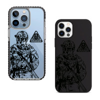Чехол для iPhone XS Кракен Солдат