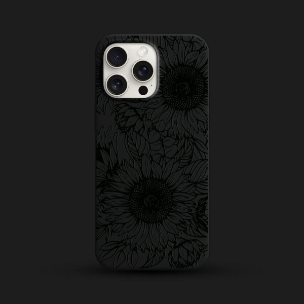 Чехол для iPhone 17 Pro Подсолнухи