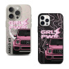 Чехол для iPhone 16 Plus Grl pwr gelik pink 