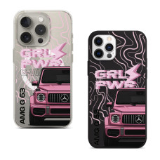 Чехол для iPhone 16 Plus Grl pwr gelik pink 