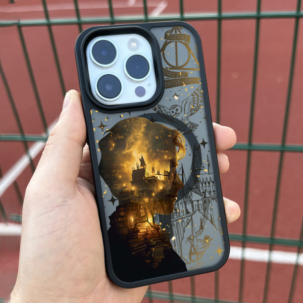 Чехол для iPhone 15 Potter gold 