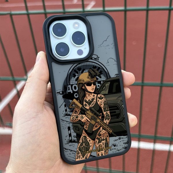 Чехол для iPhone 17 Девушка Пикап