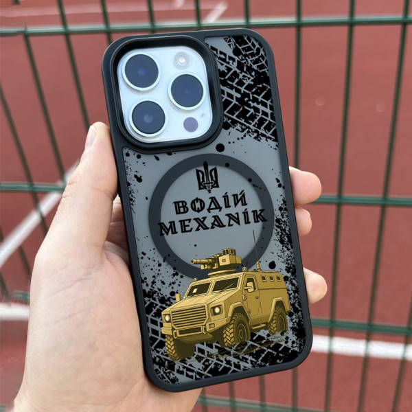 Чехол для iPhone 17 Air Механик желтый 