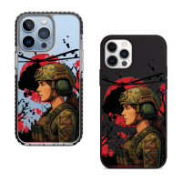 Чохол для iPhone 17 Pro Дівчина вертоліт 