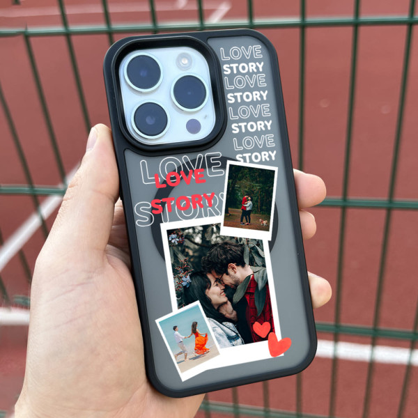 Чехол для iPhone 15 Love Story 