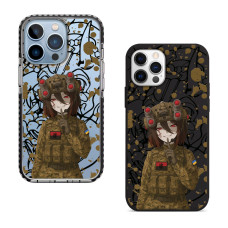 Чехол для iPhone 15 Anime vizor 
