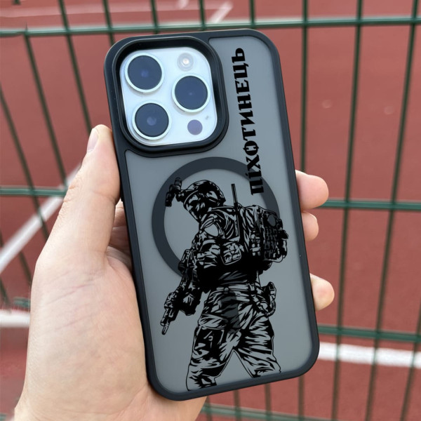 Чехол для iPhone 11 Pro Max пехотинец 