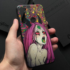 Чехол для Xiaomi Redmi Note 8 Anime Girl
