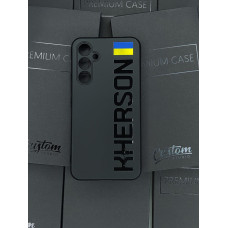 Чехол для Samsung A54 5G  Kherson City (с микрофиброй внутри) 