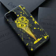 Чехол для iPhone 11 pro Морозиво Біткоїн