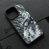 Чохол для iPhone 13 Pro Black Matte with MagSafe - Робот