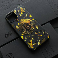 Чохол Magsafe з еко-шкіри для iPhone 13 - Bitcoin Stone