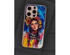 Чохол для iPhone 14 Pro with Glass Pink - Українка