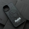 Чохол для iPhone 14 / 13 Black Matte with MagSafe - Мапа