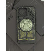 Чохол Magsafe з еко-шкіри для iPhone 15 Pro Max - Don’t Trust Anyone