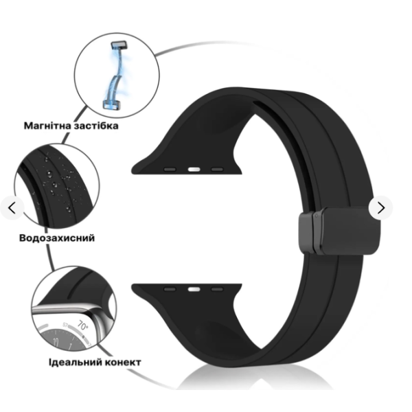 Ремінець SmoothBand для Apple Watch Силіконовий Червоний