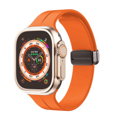Ремінець SmoothBand для Apple Watch Силіконовий Помаранчевий