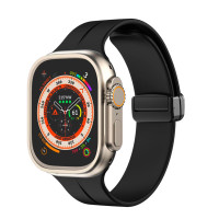 Ремінець SmoothBand для Apple Watch Силіконовий Чорний