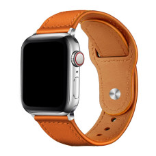 Ремешок Comfort Leather Apple Watch Оранжевый