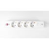 Мережевий фільтр-подовжувач ArmorStandart A-PS42 1.8m 4 розетки + USB-A + USB-C (PD20W) White