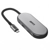 Хаб USB-C ArmorStandart Type-C to HD4K+LAN+PD+2USB+TF/SDcard Grey