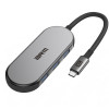 Хаб USB-C ArmorStandart Type-C to HD4K+PD+3USB+TF/SDcard Grey