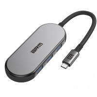 Хаб USB-C ArmorStandart Type-C to HD4K+PD+3USB+TF/SDcard Grey