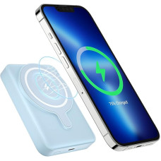 NEWDERY Wireless Power Bank 5000mAh BLUE